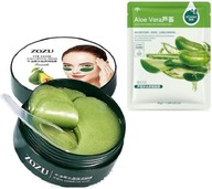 AVOCADO EXTRACT EYE GEL PADS 60 kusov + ALOE VERA PLÁTKOVÁ MASKA