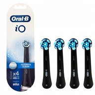 ORIGINAL ORAL-B iO ULTIMATE CLEAN BLACK TIPS 4 ks.