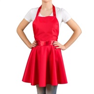 Nitly Red Apron Dress darček ku DŇU ŽIEN