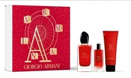 Armani SI PASSIONE EDP 100ml + 15ml + balzam SET