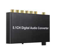 5.1 Digitálny audio prevodník Surround na nc+ SPDIF Toslink AC-3