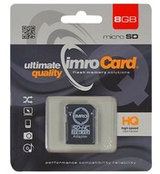 MicroSD pamäťová karta micro SD 8GB class 4 IMRO