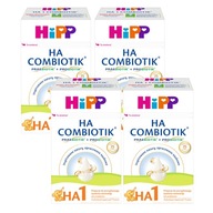 HIPP HA1 COMBIOTIK hypoalergénne mlieko 4x600g