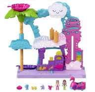 Sada na umývanie auta Polly Pocket Flamingo HHJ05