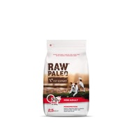 RAW PALEO Adult Mini Beef Hovädzie 2,5 kg + zadarmo