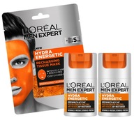 2x LOreal Men Expert Cream 5 úkonov + maska