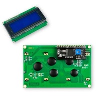 LCD displej 2004 20x4 HD44780 + I2C prevodník