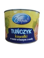 Kúsky tuniaka vo vlastnej šťave 1705/1260g DRIPOL