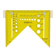 KAIDA-4 multifunkčné pravítko na značenie hrán, 250 mm