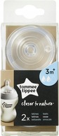 2x cumlík Tommee Tippee 3m+ so stredným prietokom