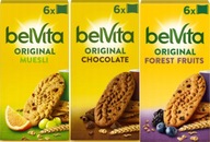 Sada cereálnych sušienok BelVita, mix príchutí, 3 ks x 300 g