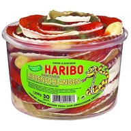 Haribo Anaconda Fruit Jelly Beans, dĺžka 35cm, 1200g, 30 ks.