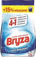 Biely prací prášok Bryza 4,55 kg