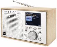 Rádio DUAL DCR 100 DAB+ FM RDS Ekvalizér BATÉRIE WOOD LCD