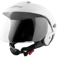 OTVORENÁ PRILBA MOTOCYKLOVÝ SKÚTER QUAD WHITE XL