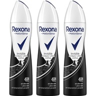 Rexona Invisible Antiperspirant sprej 3x 150 ml