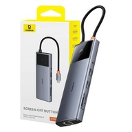 BASEUS HUB 10V1 USB-C TO HDMI USB-A USC-C ETHERNET SD/TF KARTA MINIKONEKTOR