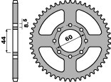 Pbr zadné ozubené koleso 52 Yamaha Dt 50R 97 03 Mbk 420