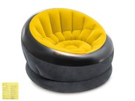 Moderné nafukovacie kreslo Pouffe matrac Intex 68582 žltá