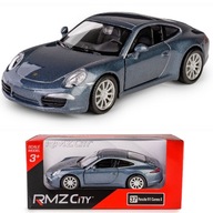 KOVOVÉ AUTO S POHONOM PORSCHE 991 CARRERA S GRAFITOVÝ MODEL 1:34 DAFFI 11850