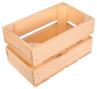 Drevená krabička, darčeková krabička, 20,5 x 12,5 cm