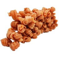 Maced Breast Knots Dog Treat Soft Knot Chicken 6 cm 500 g