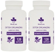 Detox - regenerácia pečene - Pestrec mariánsky 240 kapsúl 650 mg