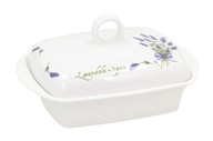 BUTTER DISH porcelánová miska na maslo LUBIANA LAVENDER M1