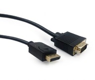 DisplayPort VGA kábel 1,8 m čierny Gembird