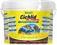 Krmivo Tetra Cichlid XL Flakes [10l, vedro] - str