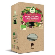 Bio malinový a zázvorový čaj (25x3g) 75g - Dary Natury