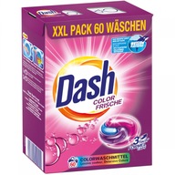 Dash Color Washing Capsules 3v1 60 ks.