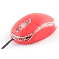 Optická myš RAPTOR 3D USB červená