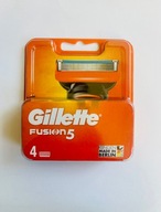 Náhradné žiletky DOPLNOK k holiacim strojčekom Gillette Fusion, 4 ks!