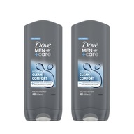 Sprchový gél Dove Men+Care Clean Comfort 2x400