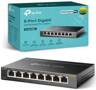 Switch TP-Link TL-SG108E 8x RJ45 1000Mb/s Desktop