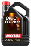 MOTUL OIL 5W30 5L 8100 ECO CLEAN / C2 / DPF / PSA 06- / 9.55535-S1