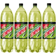 4x Mountain Dew 2,25l sýtený nápoj CZ