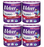 Velvet Towel Super Strong Turbo sada 4 ks