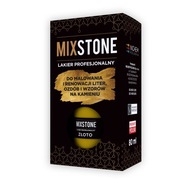 MIXSTONE kamienkový dekoračný lak 80ml ZLATÝ