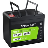 Lítiová batéria LiFePO4 Green Cell 12,8V 60Ah