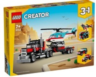 STAVEBNÉ BLOKY Sada kociek Lego pre deti Creator Truck