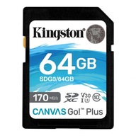 64GB Canvas Go Plus SD pamäťová karta 170/70MB/s