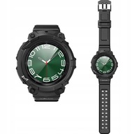 Puzdro s remienkom + 2x tvrdené sklo pre Galaxy Watch 6 Classic 47mm, Supcase