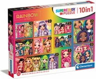 Clementoni Puzzle 10 v 1 Rainbow High 20273