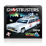 Wrebbit PUZZLE 3D Ghostbusters ECTO-1 280 dielikov