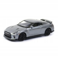 Nissan GT-R 2017 sivá 1:43 Bburago 30135