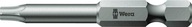 Dlhý skrutkovací bit TORX 1/4'' TX30x70mm WERA