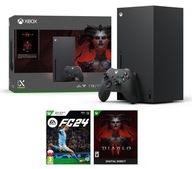 Konzola Xbox Series X 1TB + hra Diablo 4 + hra FC 24