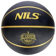 BASKETBALOVÁ LOPTA ČIERNA SLASHER NILS R.7